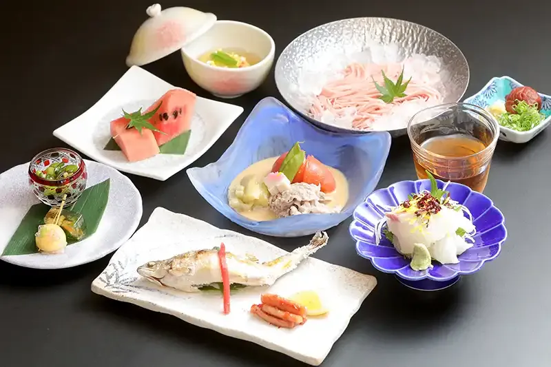 料理旅館 鶴形 夏のご宴会プラン「涼宴(Ryo-En)」お一人様8,500円